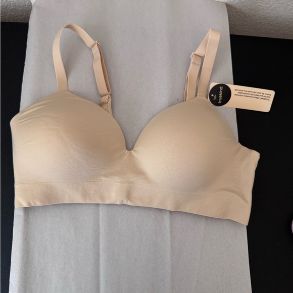 Truekind Supportive Comfort Wireless
Shaping Bra Nude/Beige  Size Large NWT - Picture 2 of 8